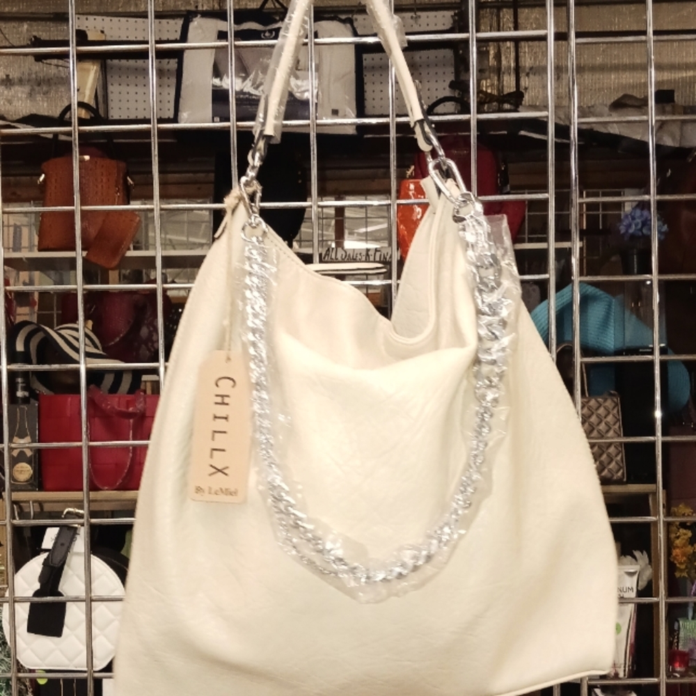 Cream Handbag